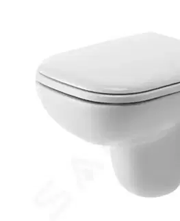 Záchody DURAVIT - D-Code Závesné WC, biela 22110900002