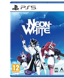Hry na PS5 Neon White PS5