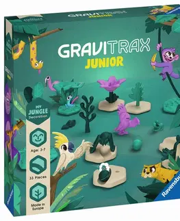 Hračky stavebnice RAVENSBURGER - GraviTrax Junior Džungľa