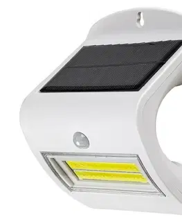 Záhradné lampy Rabalux 7970 solárne vonkajšie nástenné svietidlo Opava, so senzorom