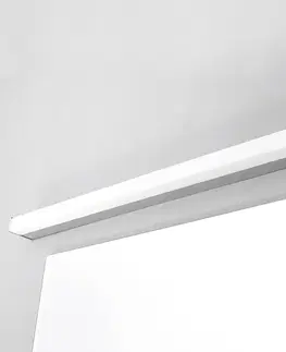 Nástenné svietidlá Lindby Kúpeľňové zrkadlové LED Philippa hranaté 88cm