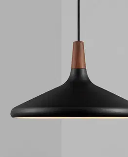 Závesné svietidlá DFTP by Nordlux Závesná lampa Nori Ø 39 cm, čierna