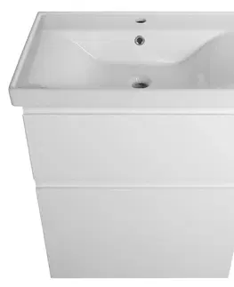 Kúpeľňa AQUALINE - ALTAIR umývadlová skrinka 61,5x72,5x45cm, biela AI265