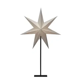 Vianočné svetelné hviezdy Konstsmide Christmas Svietidlo Papierová hviezda, 7-cípa biela 80 cm
