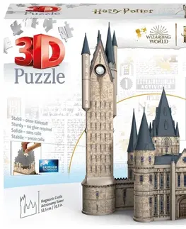 Hračky puzzle RAVENSBURGER - Harry Potter: Hrad Rokfort - Astronomická veža 540 dielikov