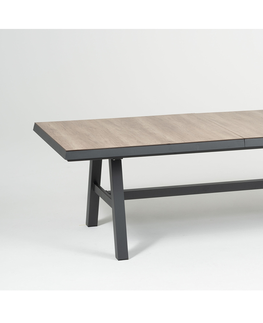 Stoly Denver jedálenský stôl hnedý 240-300 cm