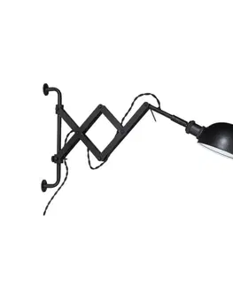 Nástenné svietidlá By Rydéns By Rydéns Aston nožnicová lampa s káblom