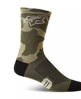 Pánske ponožky Cyklo ponožky FOX 6" Ranger Sock Black Camo - XS/S (36-41)