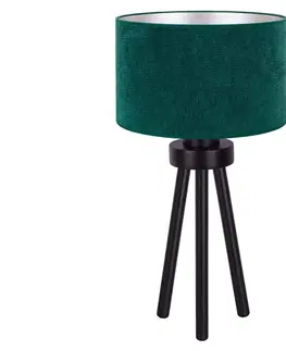 Lampy   - Stolná lampa LYON 1xE27/15W/230V zelená 
