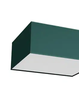Svietidlá  Stropné svietidlo VERDE 3xE27/60W/230V 50x50 cm zelená 