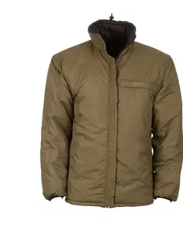 Pánské bundy a kabáty Bunda Snugpak Sleek Elite Reversible Dvojfarebná (zelená / čierna) M