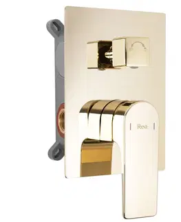 Kúpeľňové batérie REA REA - Sprchový set MOBY Gold REA-P2405