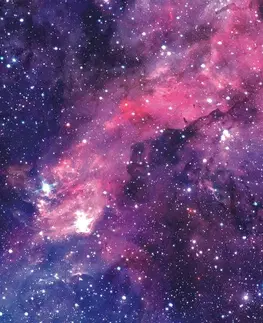 Tapety vesmír a hviezdy Fototapeta fialová obloha