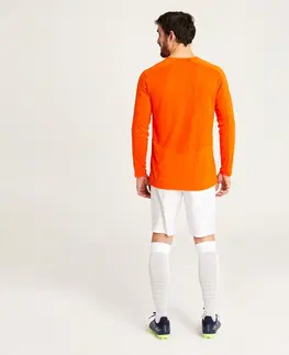 dresy Futbalový dres s dlhým rukávom VIRALTO CLUB oranžový