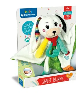 Hračky Clementoni Clemmy baby - Muchláčik, Roztomilý zajačik
