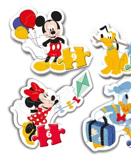 Hračky puzzle CLEMENTONI - Puzzle 3 + 6 + 9 + 12 dielikov My first puzzle - Mickey Mouse