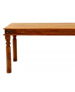 Jedálenské stoly Jedálenský stôl Jali 120x90 z indického masívu palisander