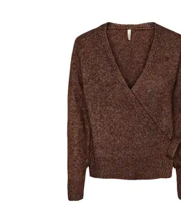 Coats & Jackets Zavinovací pletený sveter