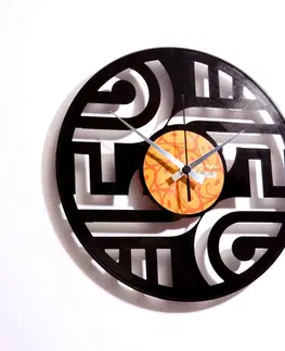 Hodiny Nástenné hodiny Discoclock 015 Geometry 30cm