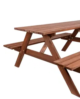 Záhradný pivný set - stôl a lavica set PIKNIK - 160 cm ROJAPLAST