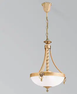 Závesné svietidlá Orion Tradičná závesná lampa Noam, 34 cm