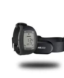 bežky Bežecké hodinky s pásom na meranie pulzovej frekvencie HR 500