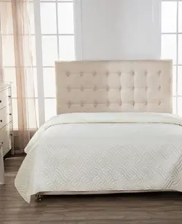 Prikrývky na spanie Matex Prehoz na posteľ Philadelphia krémová, 220 x 200 cm