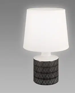 Lampy do obývačky Luster TOPIK E14 WHITE/BLACK 04103 LB1