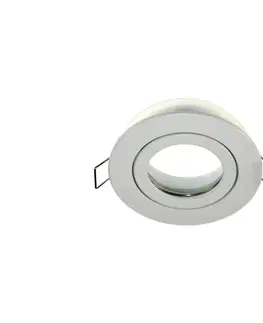 Svietidlá  Kúpeľňové podhľadové svietidlo QUATRO 1xGU10/30W/230V IP54 biela 