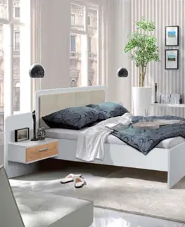 Manželské postele BANDI manželská posteľ so stolíkmi EF1L