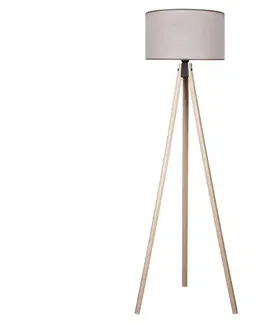 Lampy   - Stojacia lampa 1xE27/60W/230V béžová 