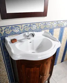Kúpeľňa SAPHO - RETRO umývadlová skrinka 60x80x45cm, buk 735140