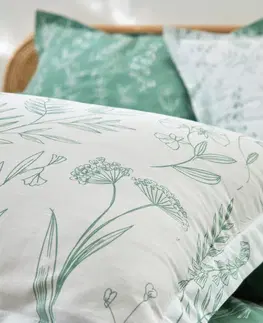 Bavlnené Bavlnená posteľná bielizeň Alessia zn. Colombine s potlačou kvetín