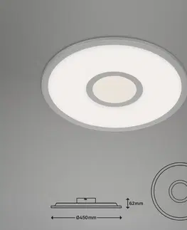 SmartHome stropné svietidlá Briloner LED stropné svietidlo Centro S CCT RGB Tuya Ø 45 cm
