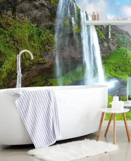 Samolepiace tapety Samolepiaca fototapeta majestátny vodopád na Islande