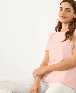 Shirts & Tops Jednoduché tričko, ružové