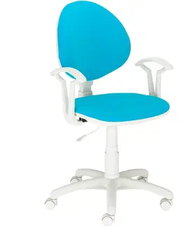 Otočné kreslá Kancelárska stolička Fado White M-31