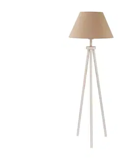 Lampy   - Stojacia lampa ECHO1 1xE27/40W/230V hnedá 