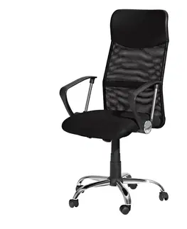 Kancelárske kreslá a stoličky Kancelárske kreslo PREZIDENT čierna K1