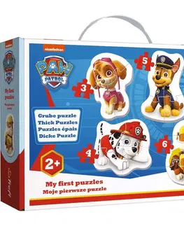 Hračky puzzle TREFL - Puzzle baby Tlapková patrola 4 ks