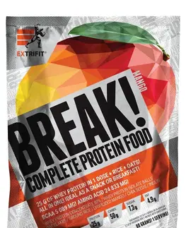 Proteínové dezerty Break! Complete Protein Food - Extrifit 90 g Mango