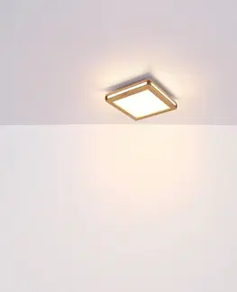 Stropné svietidlá Globo LED stropné svietidlo Karla square 30x30 cm