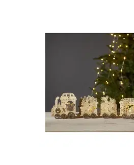 Vianočné dekorácie Eglo Eglo 410426 - LED Vianočná dekorácia YULETIDE 4xLED/0,06W/2xAA 