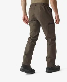 mikiny Odolné kapsáčové nohavice Steppe 300 hnedé