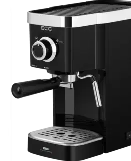 Automatické kávovary ECG pákový kávovar ESP 20301 Black