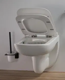 Záchody HOPA - Závesné WC ADATTO RIMLESS - bez sedátka OLKLT2005EBS