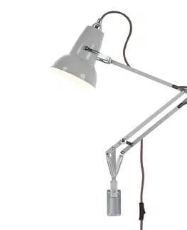 Nástenné svietidlá Anglepoise Anglepoise Original 1227 Mini kĺbová lampa sivá