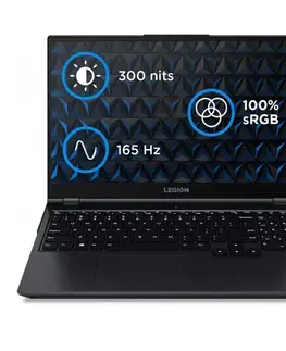 Notebooky Lenovo Legion 5 15IMH6 i5-10500H 16 GB 512 GB, SSD 15,6" FHD IPS AG RTX3050Ti, 4 GB, Win11 Home, čierny 82NL005GCK