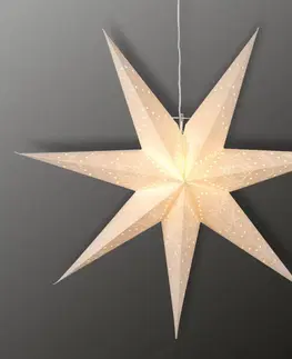 Vianočné svetelné hviezdy STAR TRADING Sedemcípa Sensy Star dekoračná lampa