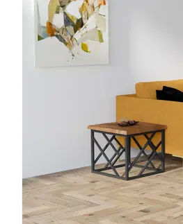 Odkladacie stolíky  Odkladací stolík ZENICA 42x50 cm borovica 